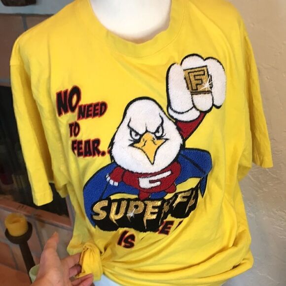 Bornfly Forever Superfly chicken tshirt, size XL! - Picture 5 of 9